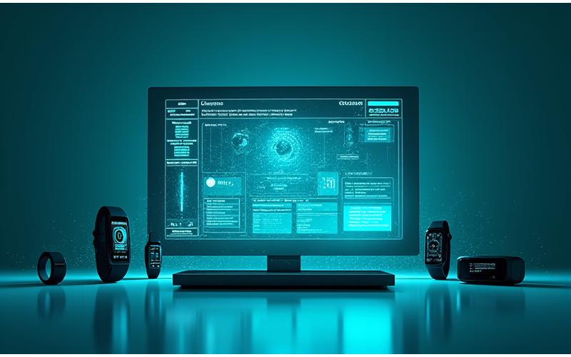 Dashboard Cronos Vita che mostra dati integrati da diversi dispositivi wellness