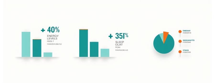 Infografica che mostra i risultati medi dei programmi Cronos Vita